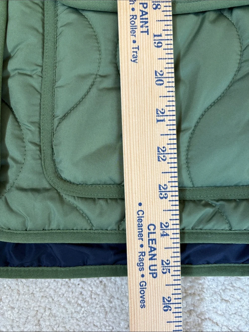 J Crew Green Primaloft Puffer Zip Snap‎ Vest Women’s Small $148